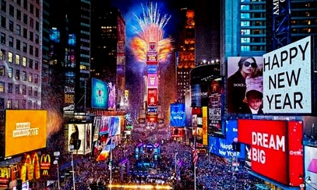 nouvel an NEW YORK